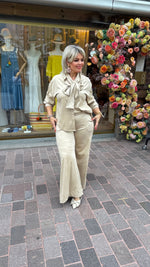 Afbeelding in Gallery-weergave laden, Hemd/ suède  look/BLACK ROSE
