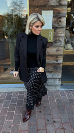 Afbeelding in Gallery-weergave laden, Oversized blazer zwart/JACKY
