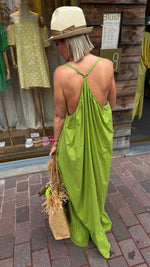 Afbeelding in Gallery-weergave laden, Beach jurk/SAN ANTONI/ groen
