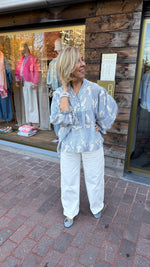 Afbeelding in Gallery-weergave laden, Hemd bloem/ ANNABELLE
