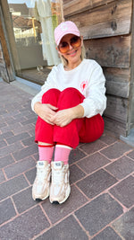 Afbeelding in Gallery-weergave laden, Barrel broek/ rood/DOMINIQUE
