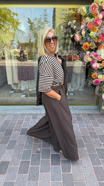 Afbeelding in Gallery-weergave laden, T-Shirt Streep/ MARINE
