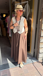 Afbeelding in Gallery-weergave laden, Gilet broderie/SEM

