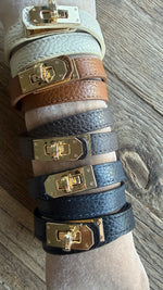 Afbeelding in Gallery-weergave laden, Armband/ leder/ MILA
