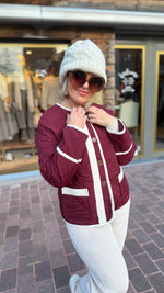 Afbeelding in Gallery-weergave laden, Doorstikte jas/KARLIJN
