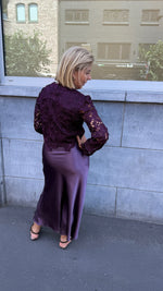 Afbeelding in Gallery-weergave laden, Satinlook rok/ IRMA
