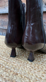Afbeelding in Gallery-weergave laden, Lederen laars/ bruin/RIANNA
