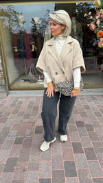 Afbeelding in Gallery-weergave laden, Vest/beige/ CHARLOTTE
