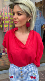 Afbeelding in Gallery-weergave laden, Broek /kers/ CHERRY
