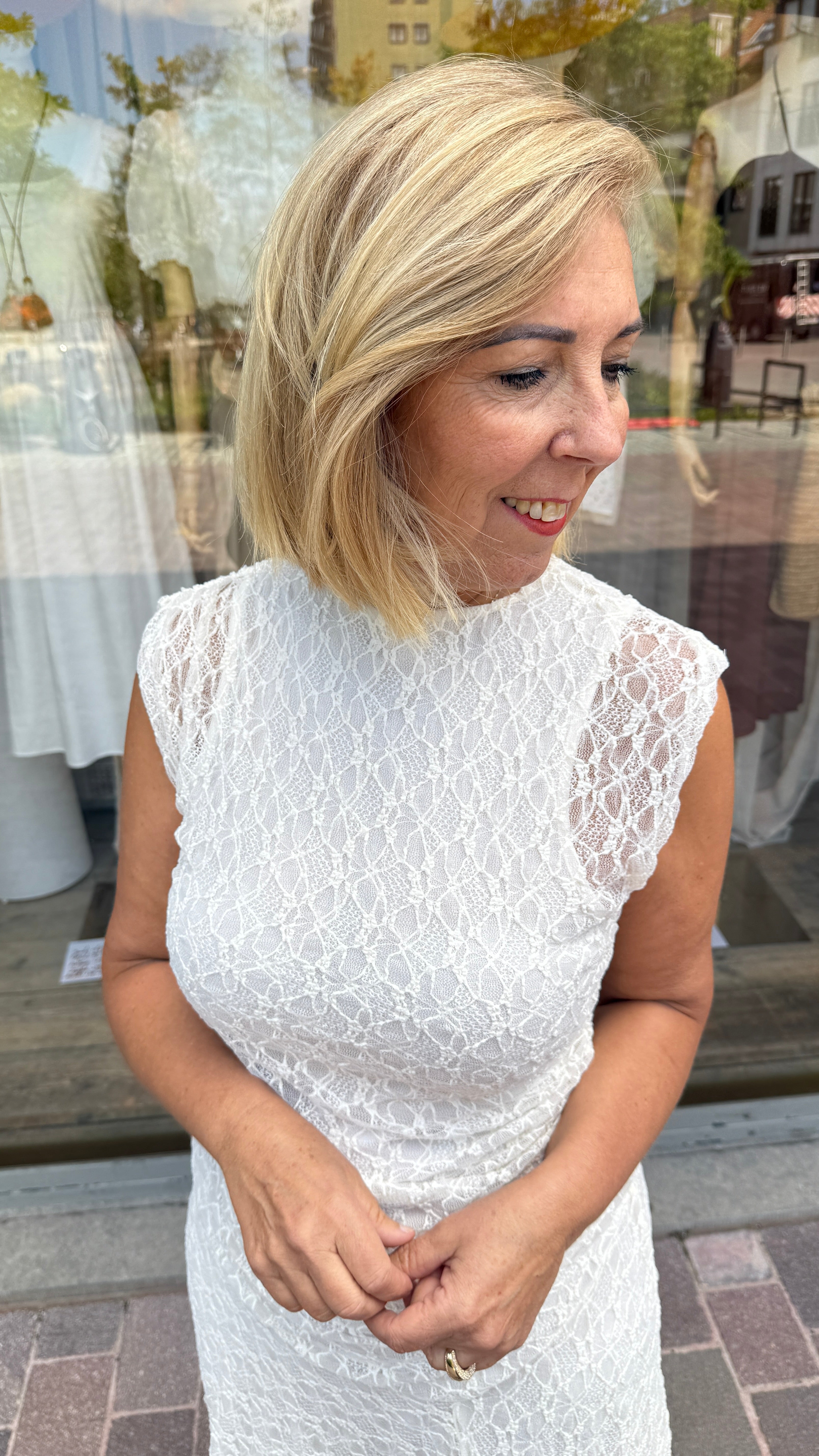 Kanten jurk/ELIN