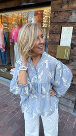 Afbeelding in Gallery-weergave laden, Hemd bloem/ ANNABELLE
