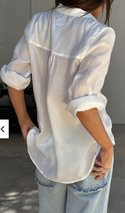 Hemd wit/ MILEY/ NEVER FULLY DRESSED