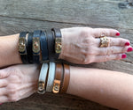 Afbeelding in Gallery-weergave laden, Armband/ leder/ MILA
