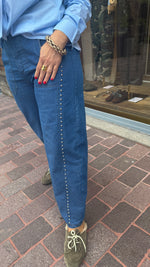 Afbeelding in Gallery-weergave laden, Barrel broek/ studs
