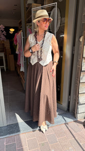 Gilet broderie/SEM
