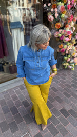 Afbeelding in Gallery-weergave laden, Jeanshemd/ JANE

