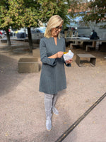 Afbeelding in Gallery-weergave laden, Jurk BO/ANA ALCAZAR/ krijtstreep

