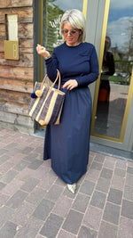 Afbeelding in Gallery-weergave laden, Trui donkerblauw/ANNE
