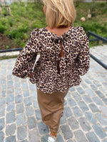 Afbeelding in Gallery-weergave laden, Leopardblouse strikjes/ MILOU
