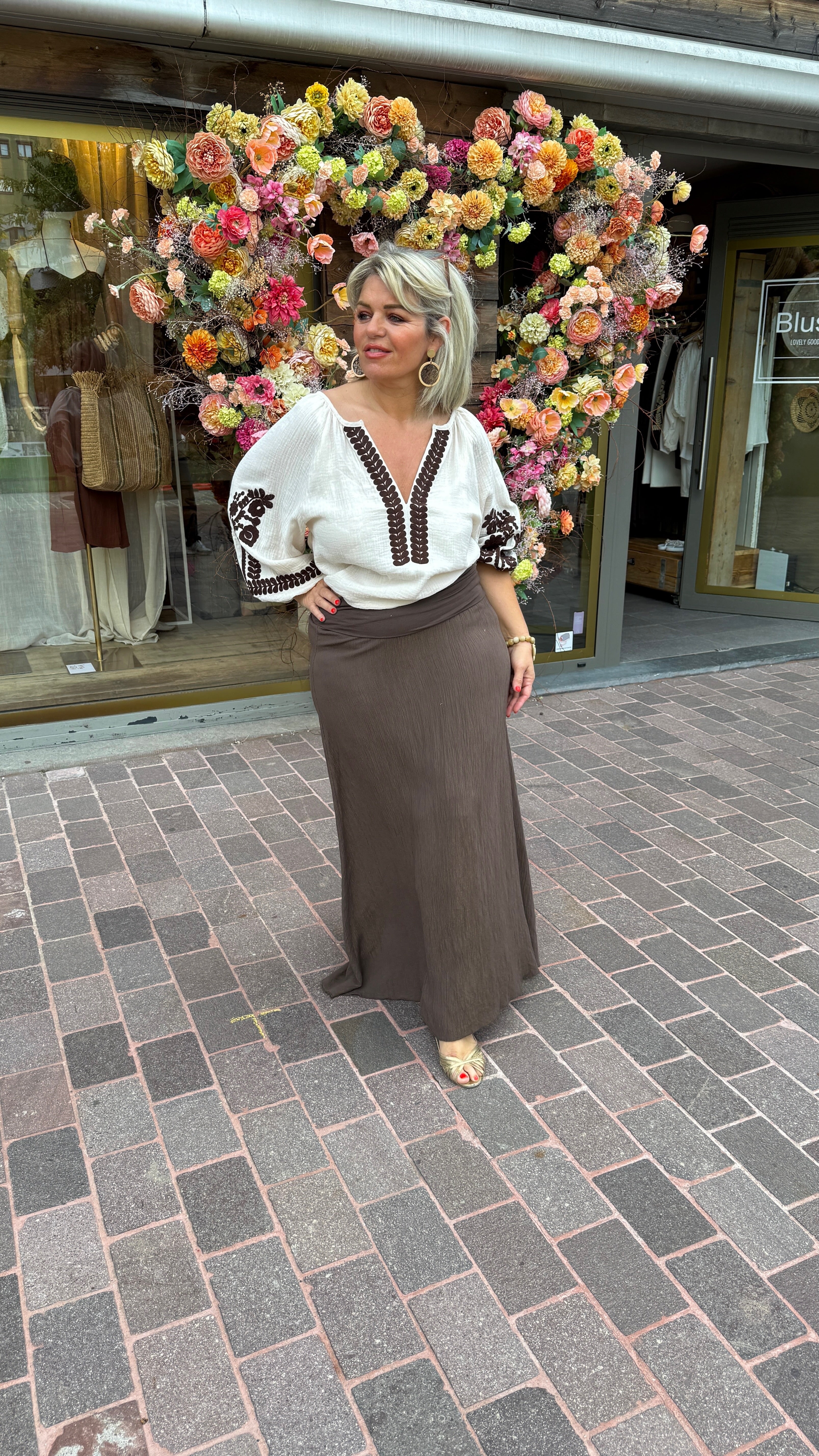 Blouse/ print/EMMA