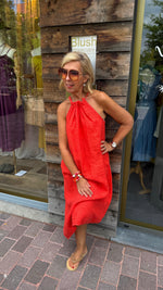 Afbeelding in Gallery-weergave laden, Linnen jurk/MONACO
