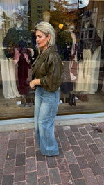 Afbeelding in Gallery-weergave laden, Jas/ lederlook/CORA
