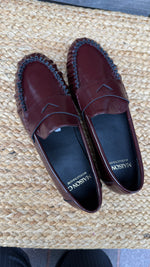 Afbeelding in Gallery-weergave laden, Lederen penny loafer/CATHERINE
