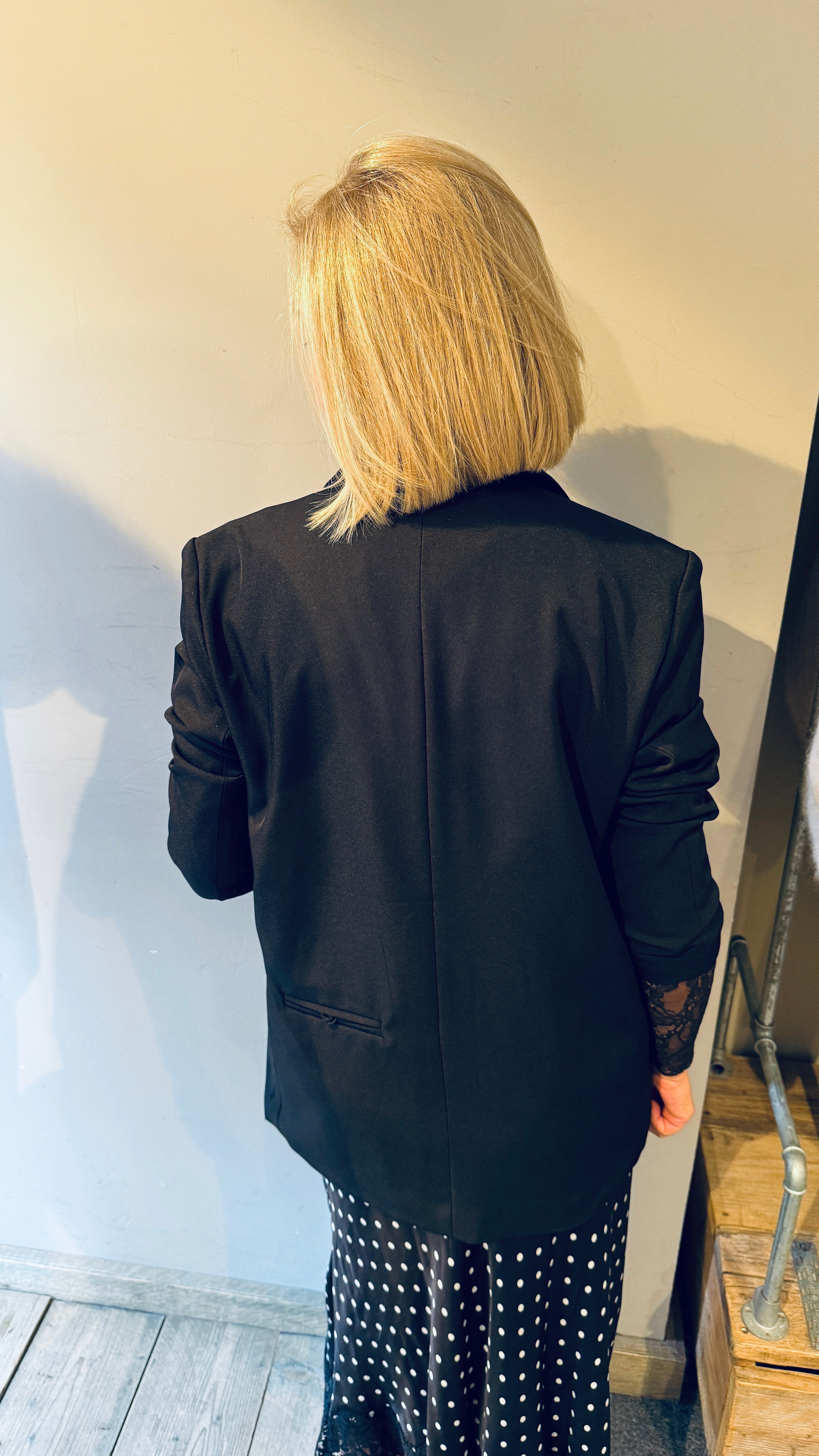 Blazer zwart/ FABIENNE