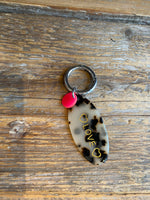 Afbeelding in Gallery-weergave laden, Bag charm/ plaatje Leopard LOVE
