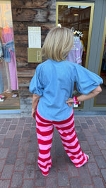 Afbeelding in Gallery-weergave laden, Broek streep/ JULIE
