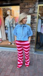 Afbeelding in Gallery-weergave laden, Broek streep/ JULIE
