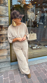 Afbeelding in Gallery-weergave laden, Broek/KIM/camel
