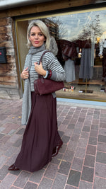 Afbeelding in Gallery-weergave laden, Trui streep/ MILLE/ grijs
