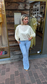 Afbeelding in Gallery-weergave laden, Blouse/vlindermouw/ JUSTINE
