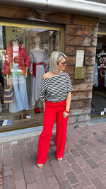 Afbeelding in Gallery-weergave laden, Blouse/ streep/ blauw-wit/MARITIMA
