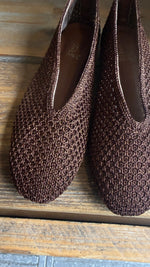 Afbeelding in Gallery-weergave laden, Schoen/ brons/ lurexdraad/ JAMIE
