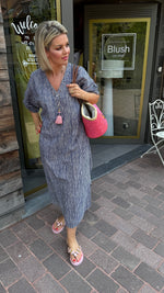 Afbeelding in Gallery-weergave laden, Jurk/streep/ MARYLINN
