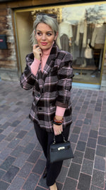 Afbeelding in Gallery-weergave laden, Blazer ruit/ ODILE
