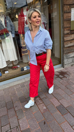 Afbeelding in Gallery-weergave laden, Hemd hart/ blauw/ GEMMA
