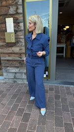 Afbeelding in Gallery-weergave laden, Broek/ jeansblauw/ LYNN
