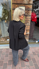 Afbeelding in Gallery-weergave laden, Zwarte blazer/ SANDRINE
