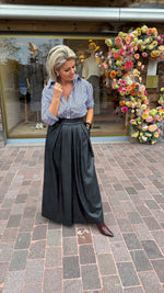 Afbeelding in Gallery-weergave laden, Rok/ zwart/leatherlook/ JACLYN
