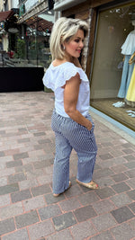 Afbeelding in Gallery-weergave laden, Broek/ streep/ blauw/ GUSTA
