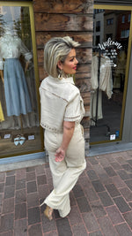 Afbeelding in Gallery-weergave laden, 2-delige set: broek+ blouse/ GERMAINE
