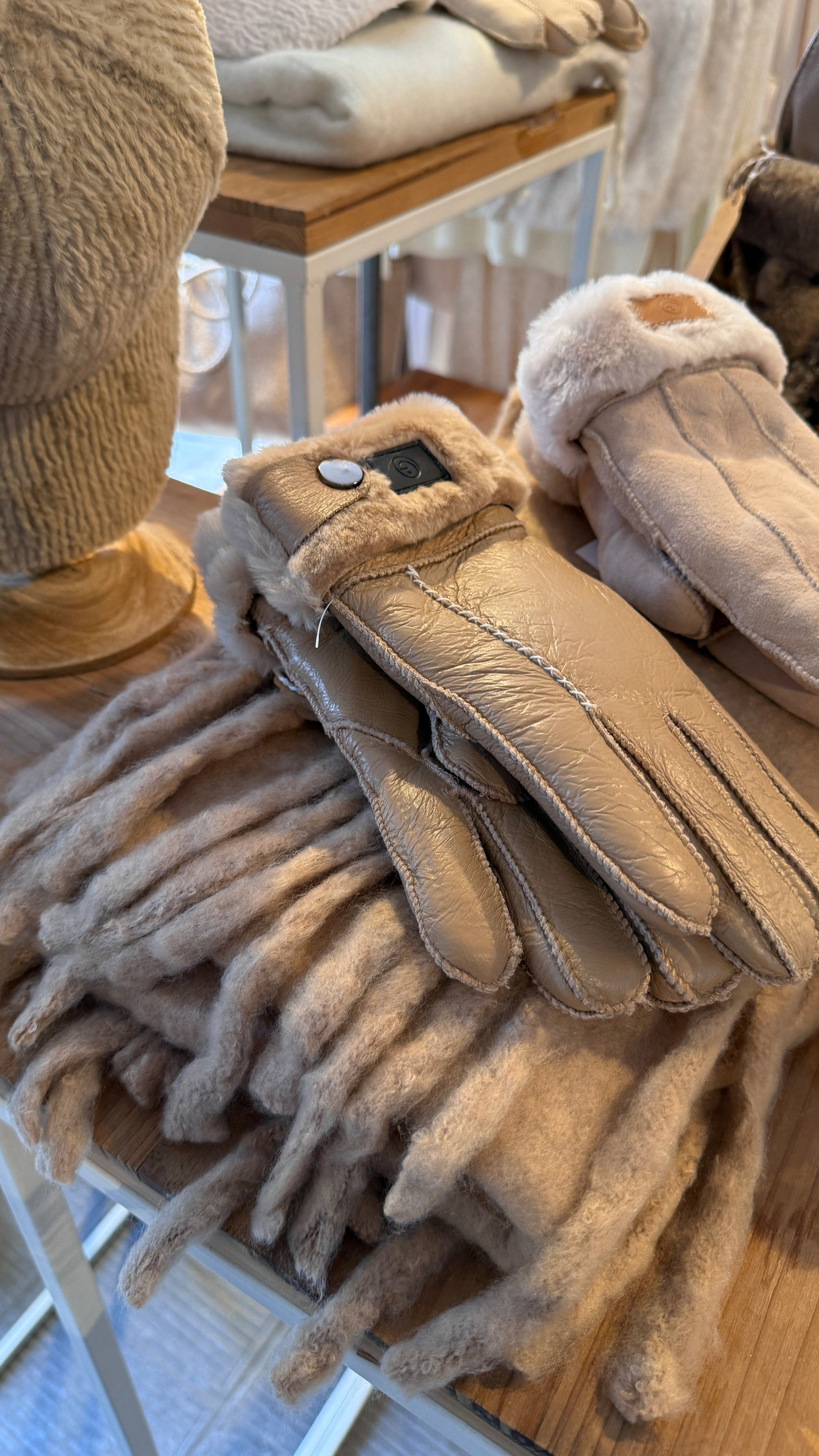 Lederen handschoenen/ JAMIE