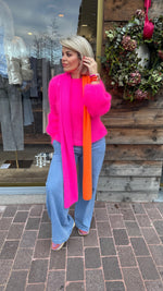 Afbeelding in Gallery-weergave laden, Mohair trui/ ballonmouw
