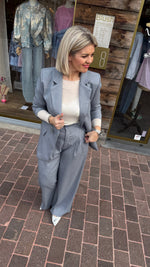 Afbeelding in Gallery-weergave laden, Blazer/ ijsblauw /LIZE
