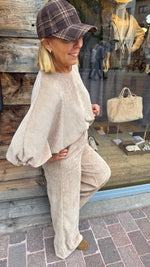 Afbeelding in Gallery-weergave laden, Broek/KIM/camel
