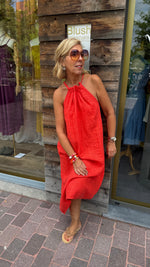 Afbeelding in Gallery-weergave laden, Linnen jurk/MONACO
