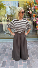 Afbeelding in Gallery-weergave laden, T-Shirt Streep/ MARINE
